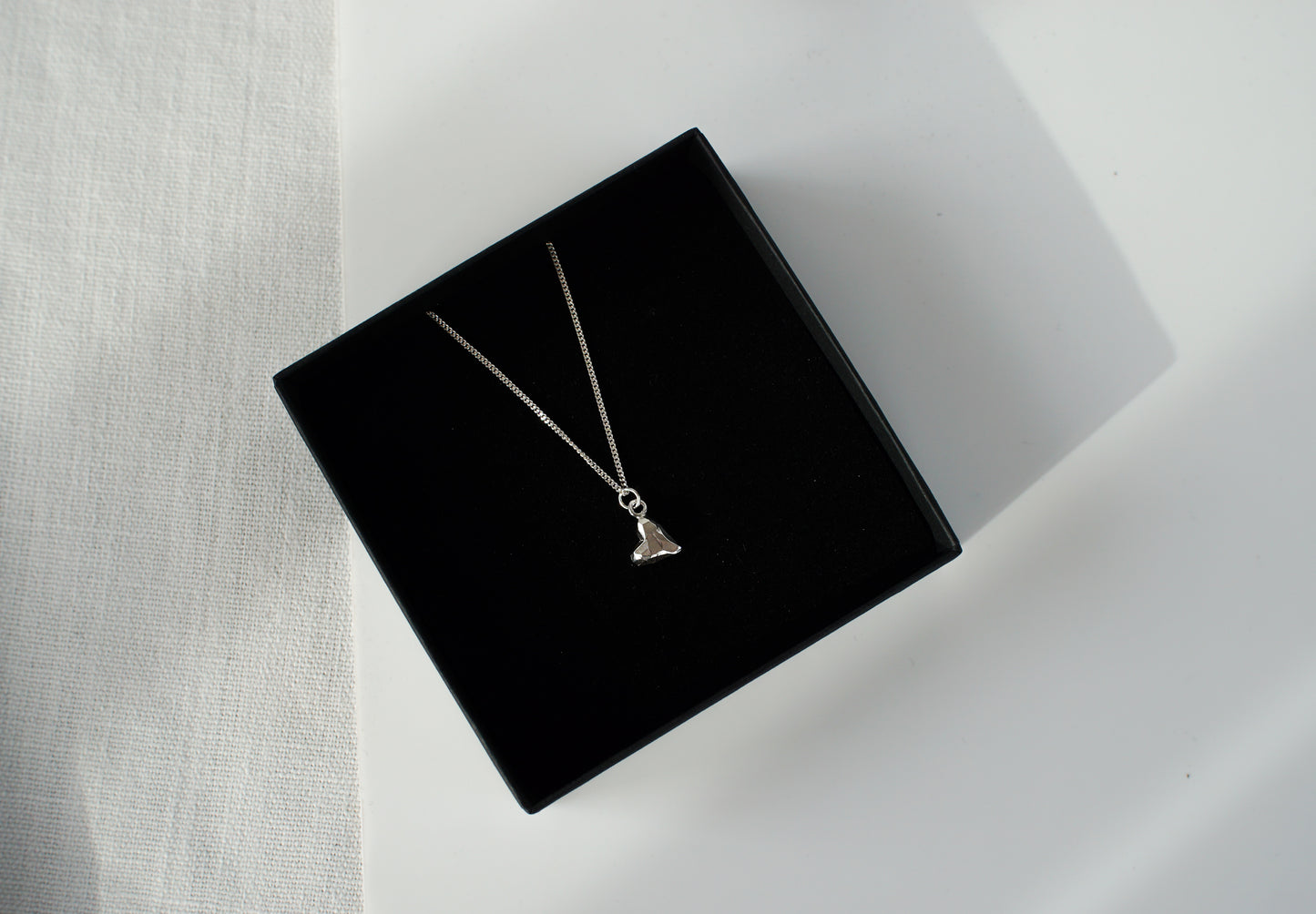 Raw Heart Necklace