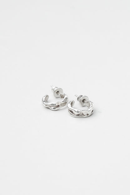 Ripple Hoops Earrings