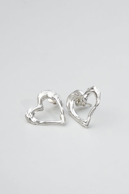 Melting Heart Earrings (Large)