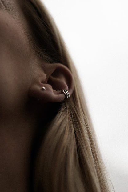 Triple Flow Ear Cuff