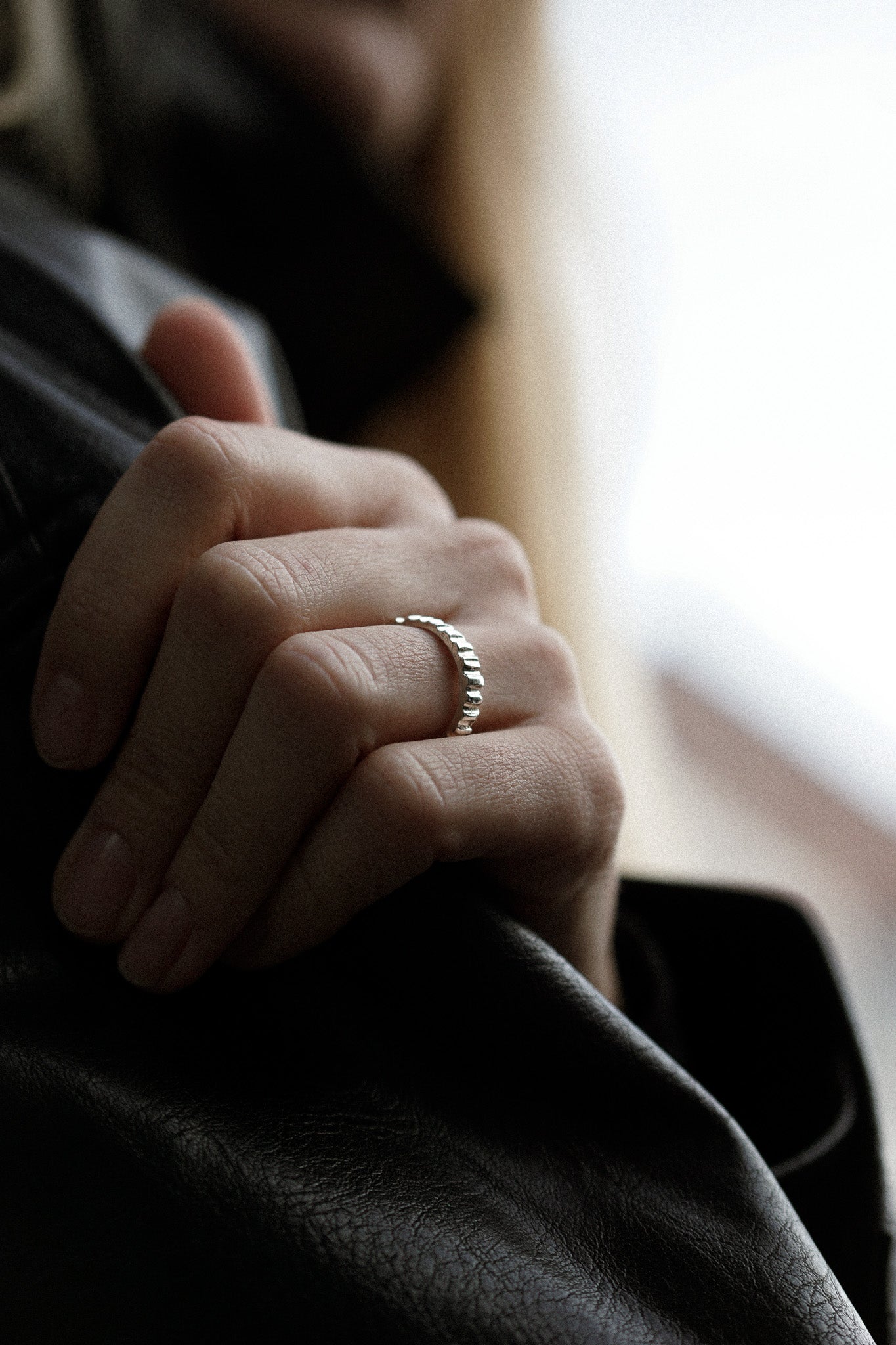 Endless Lines Small Ring