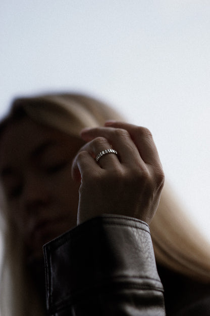 Endless Lines Small Ring