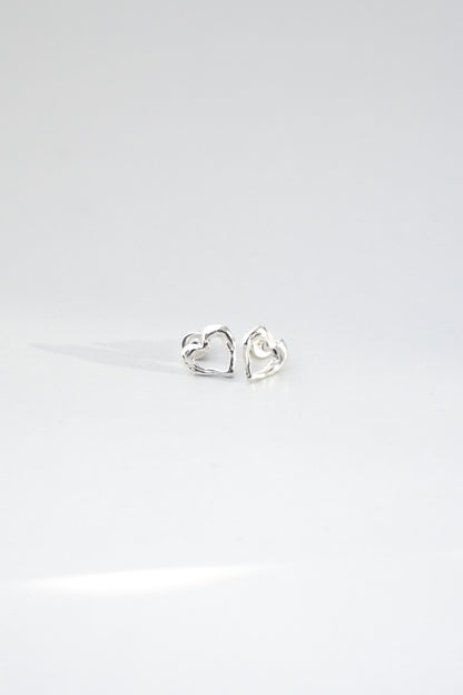 Melting Heart Earings (medium)