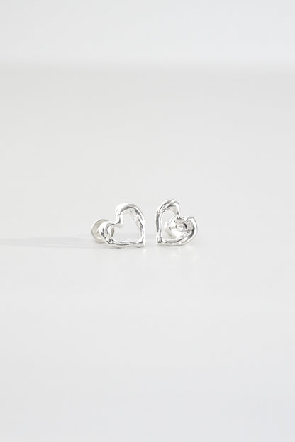 Melting Heart Earings (medium)