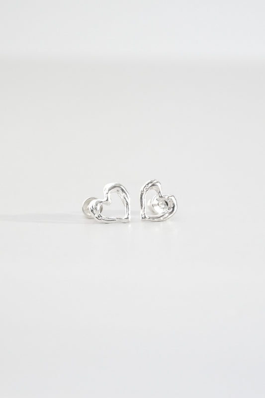 Melting Heart Earings (medium)