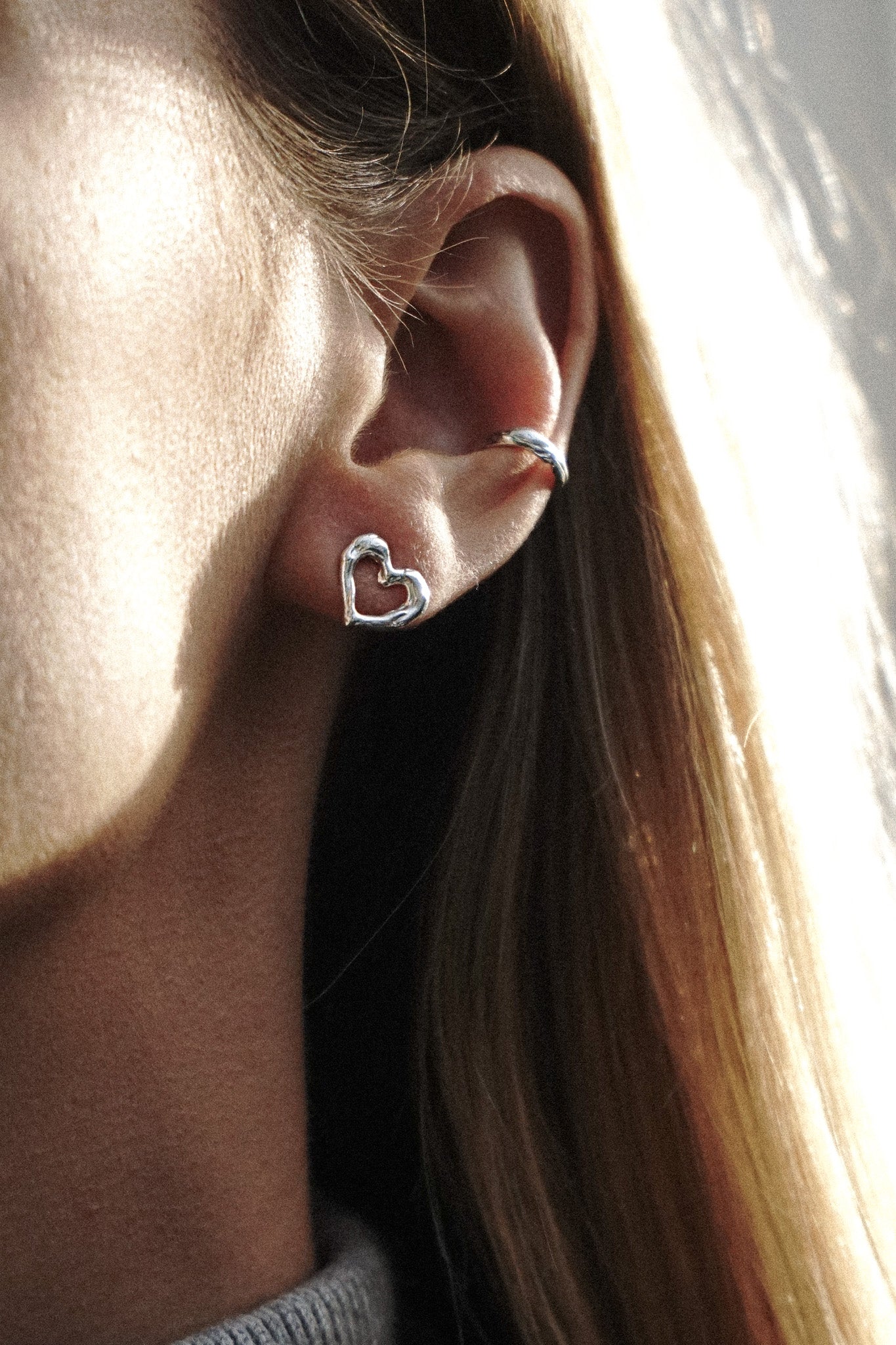 Melting Heart Earings (medium)