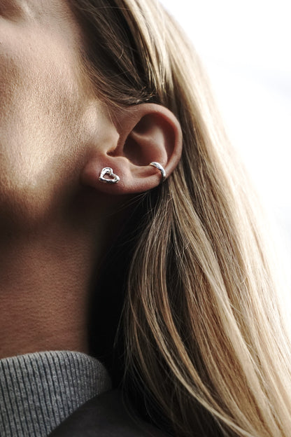 Melting Heart Earings (small)