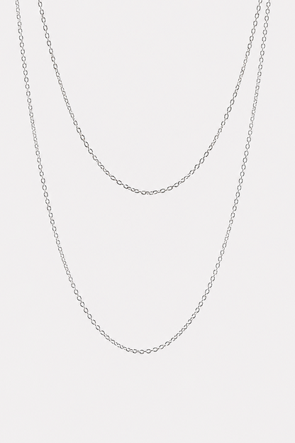 Double Silver chain