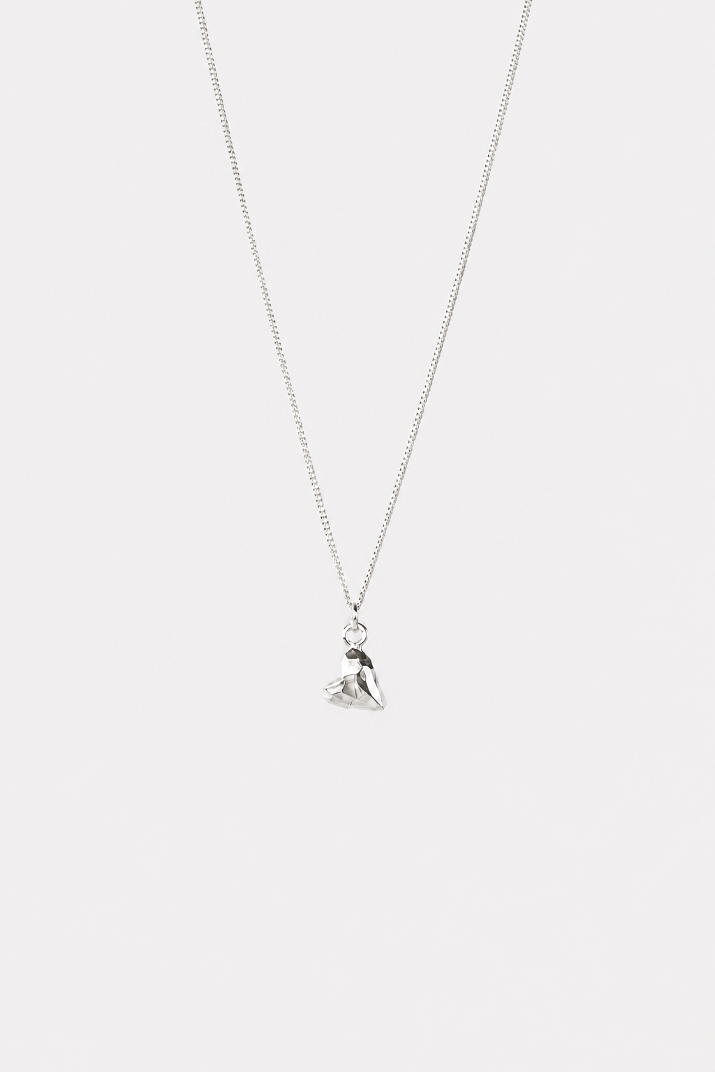 Raw Heart Necklace